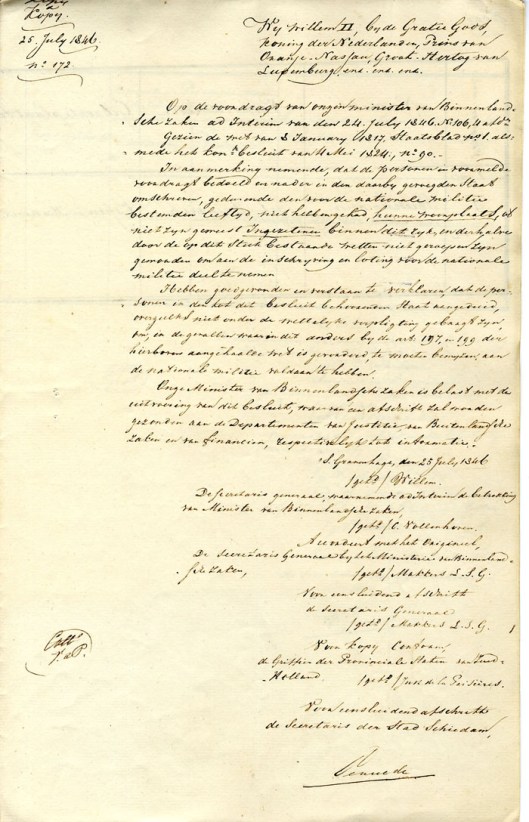 Ontheffing Nederlandse militaire dienst vanwege dienst in Duitsland