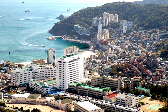 Naar die stad wilde ik terug, Busan Zuid-Korea