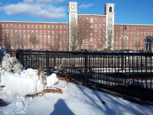 De weverij die is ingericht als museum